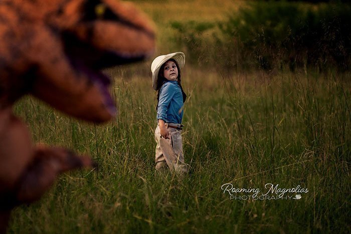 Internet Is Laughing At These Family Pics After Mom Lets Autistic Son Wear T-Rex Suit