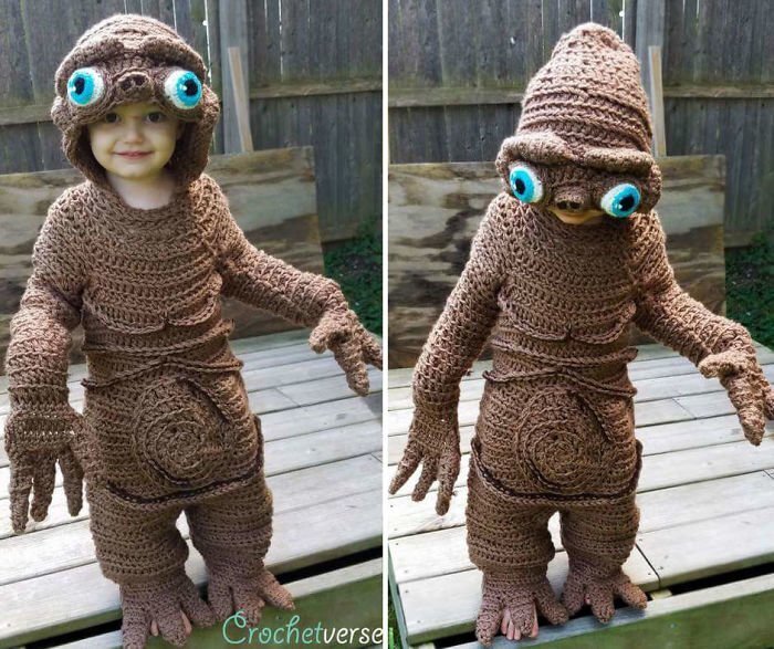 Crochet E.T. Costume