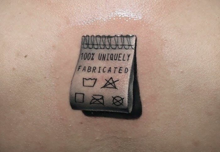 #4 Small Realistic Tattoo