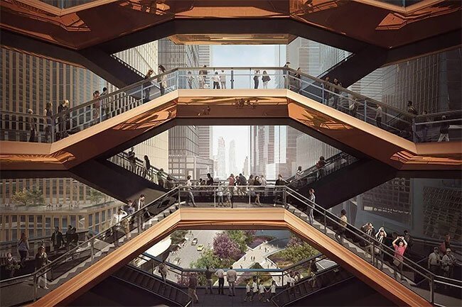 New York’s Touristy New Public Space Is A Giant Endless Staircase