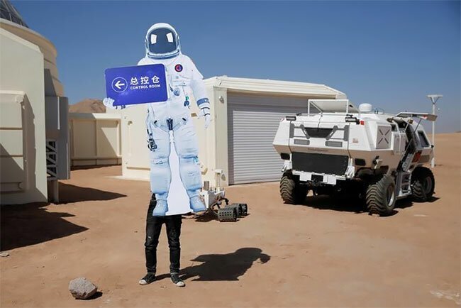 Chinese Company Set Up A Simulation Of Mars In The Gobi Desert