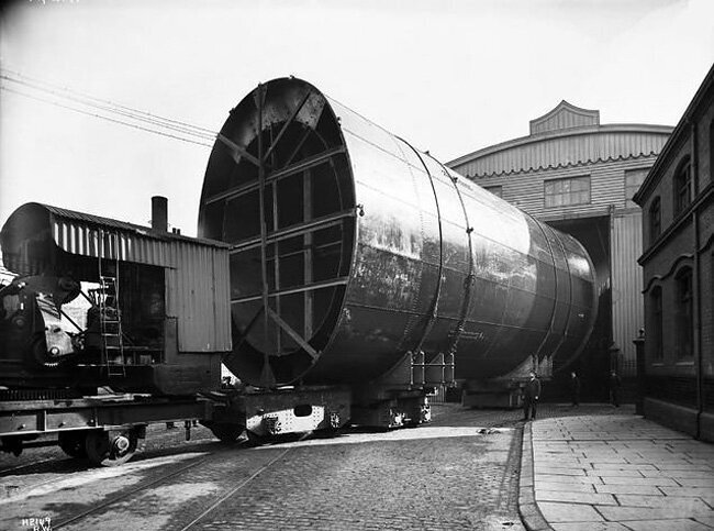 35 Rare Photos of the Construction of the Titanic