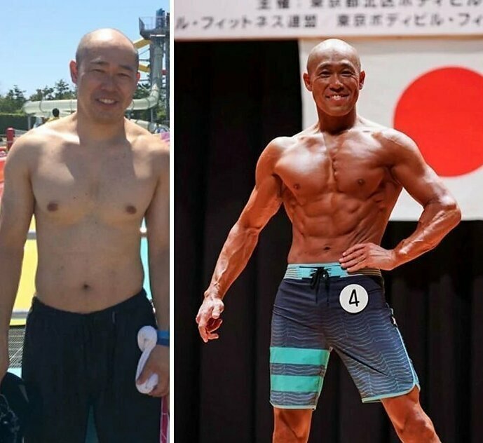 Wife Left This Overweight Middle-Aged Guy But He Decided To Change His Life And Become A Bodybuilder