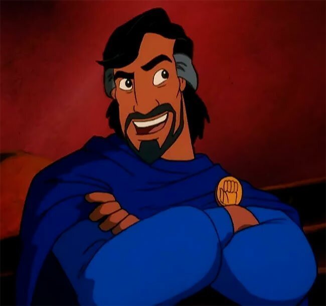 Aladdin’s father Cassim
