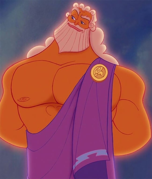 Hercules father Zeus