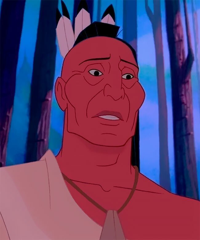 Pocahontas’s dad Chief Powhatan