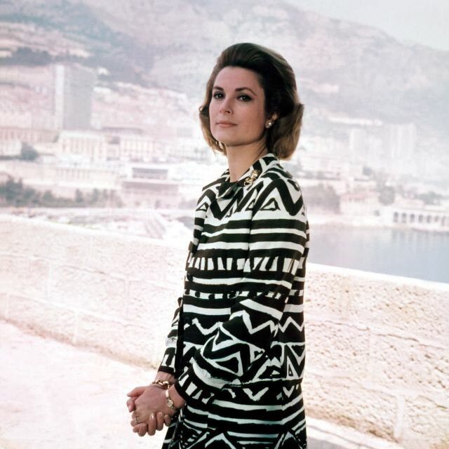 1968. Princess Grace in Monaco.