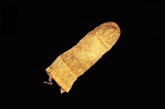 1. Oldest Condom (370 years old)