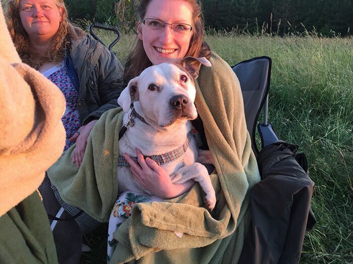 One woman is making sure abandoned dogs spend their final days living life to the fullest