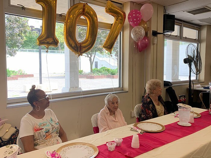 Jean Louise celebrated her 107th birthday. She says the secret to her long life may have been never getting married