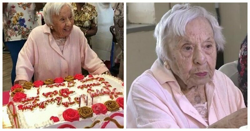 Woman Celebrates Her 107th Birthday, Says The Secret To Her Life Is Never Getting Married
