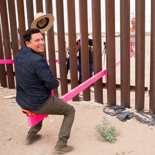 Giant Swings To Abolish The Wall Between The United States And Mexico