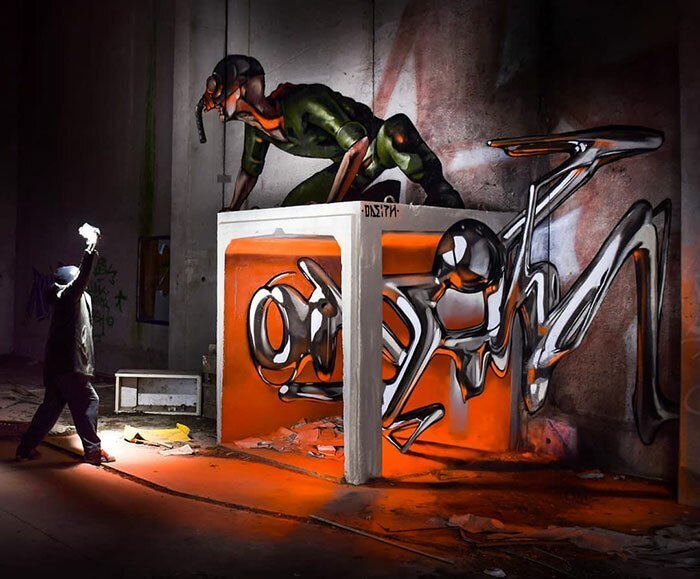 16 Jaw-Dropping 3D Street Art Pieces By Odeith
