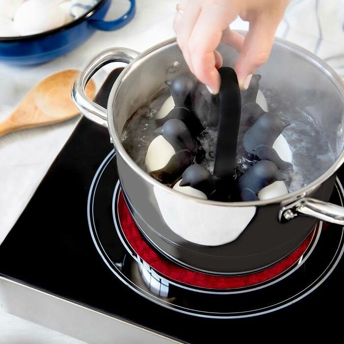 Meet ‘Egguins’, The Awesome New Kitchen Invention That Makes Boiling Eggs Easy And Fun
