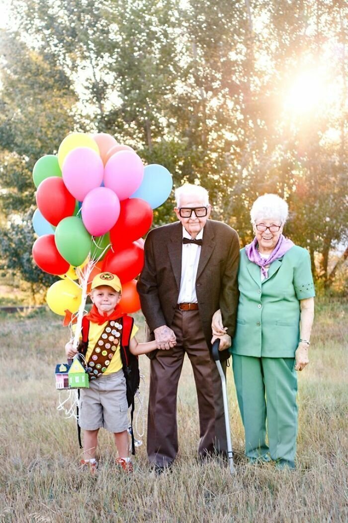 As he’s been obsessed with ‘Up’ for probably his whole life