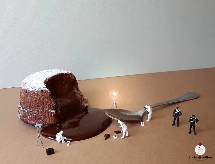 This Pastry Chef Transforms Plain Desserts Into Miniature Worlds And It’s Too Sad To Eat