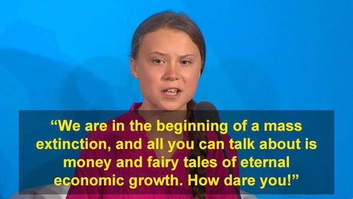 Greta Thunberg’s Speech At The UN Climate Summit Is Going Viral