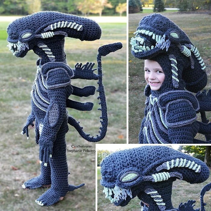 #1 Crochet Xenomorph Costume