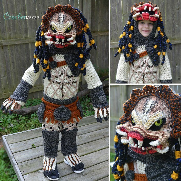 #2 Crochet Predator Costume