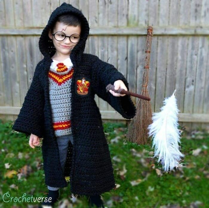 #7 Crochet Harry Potter Costume