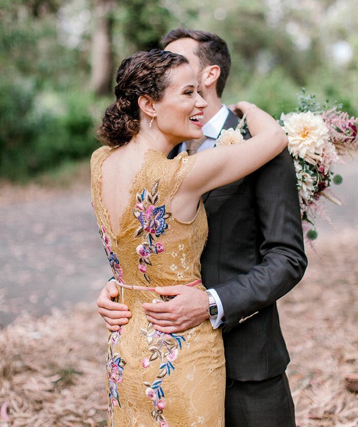 A couple’s wedding photoshoot was recently crashed by a family of raccoons