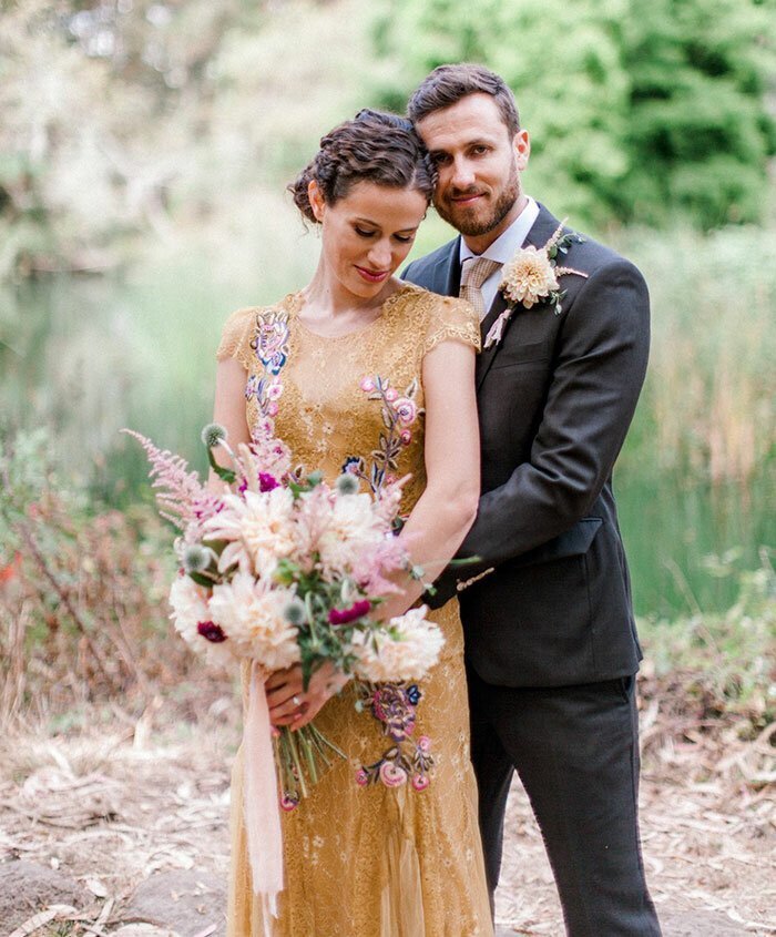 This Couple Was Taking Wedding Photos When A Raccoon Family Decided To Join Them