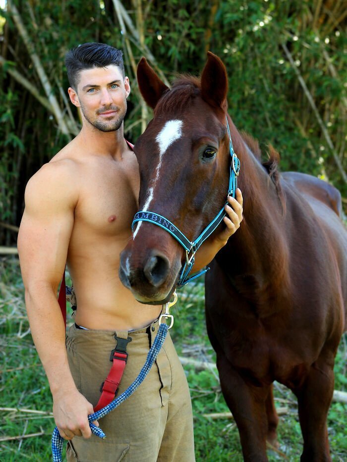 Australian Firefighters Pose With Animals For 2020 Charity Calendar