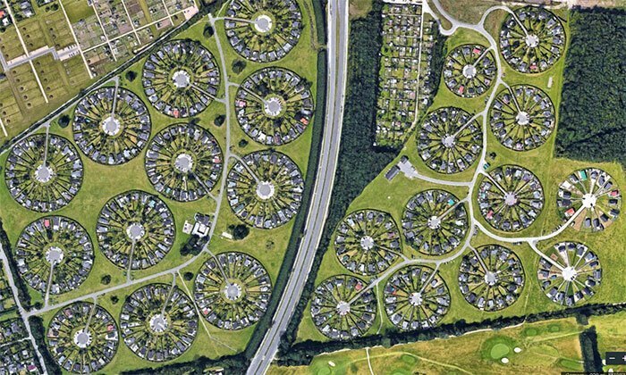 This Community In Denmark Lives In Surreal Circle Gardens