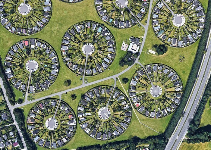 This Community In Denmark Lives In Surreal Circle Gardens