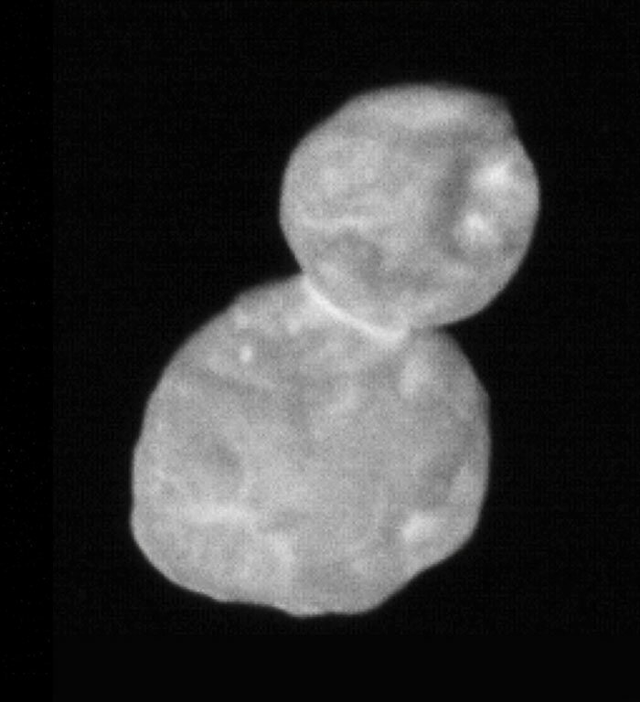 Earlier this year, LORRI snapped a picture of Ultima Thule, which looks like a snowman