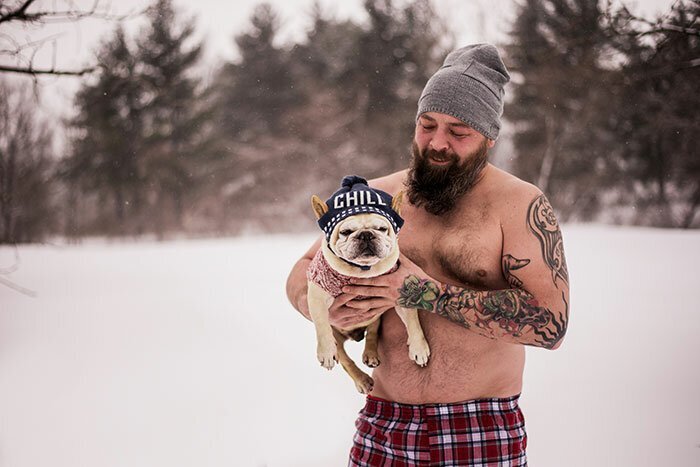 There’s A Calendar Called ‘Dad Bod And Rescue Dog’ And It May Be The Perfect Gift For Christmas