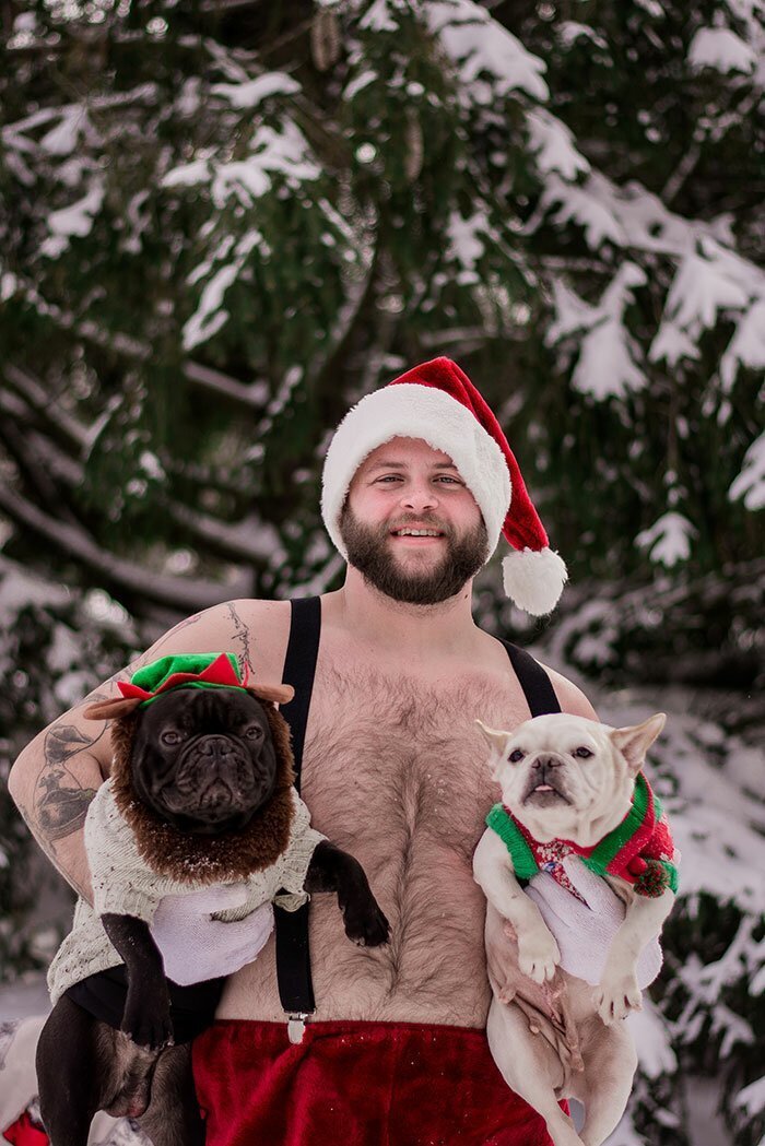 There’s A Calendar Called ‘Dad Bod And Rescue Dog’ And It May Be The Perfect Gift For Christmas