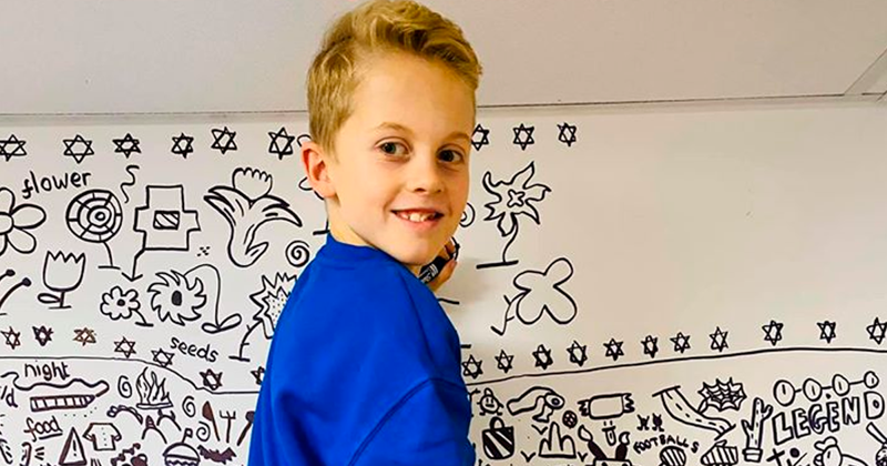 Remember The 9-Year-Old Kid Who Kept Getting In Trouble For Doodling In Class?