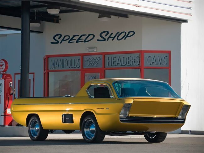 The Best Photos Of The Spectacular One-Off 1965 Dodge Deora Pickup Truck