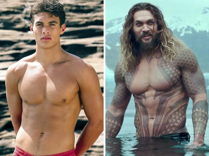 Jason Momoa: Baywatch: Hawaiian Wedding (2003) - Aquaman (2018) .