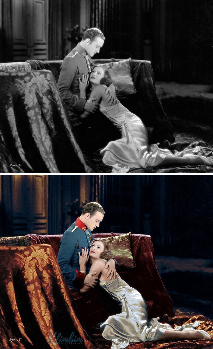 #18 Greta Garbo & Robert Taylor