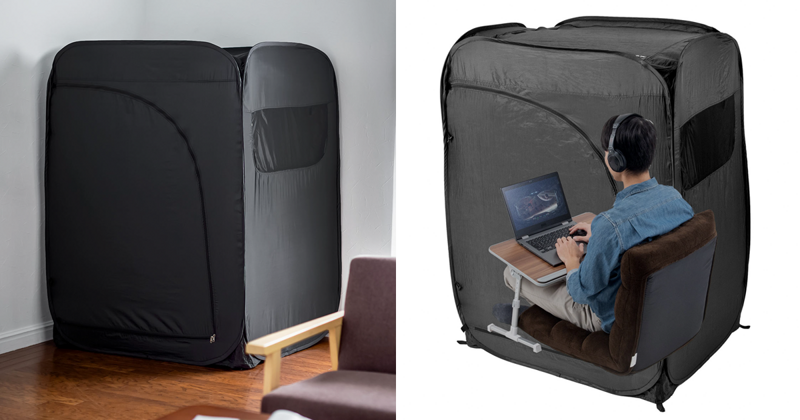 Working From Home Has Never Been Easier With This Office-Tent