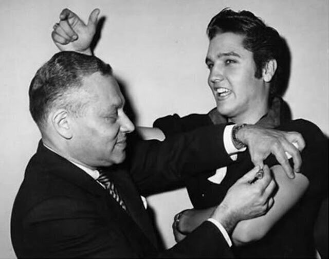 In 1956 Elvis Presley Got a Polio Vaccination on National TV