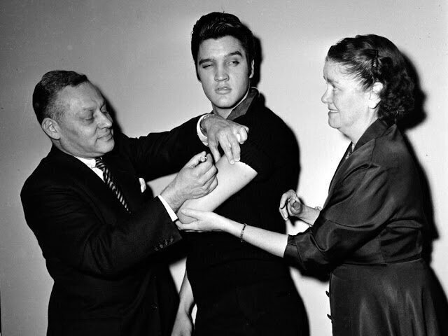 In 1956 Elvis Presley Got a Polio Vaccination on National TV