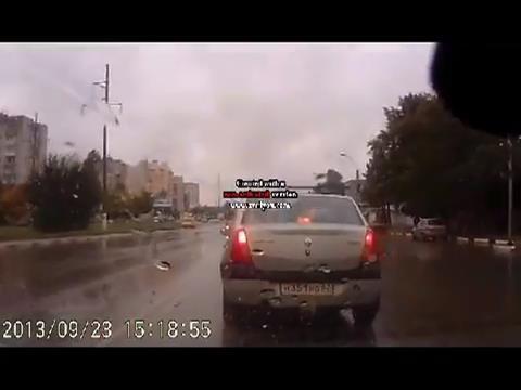 Конфликт на дороге 
