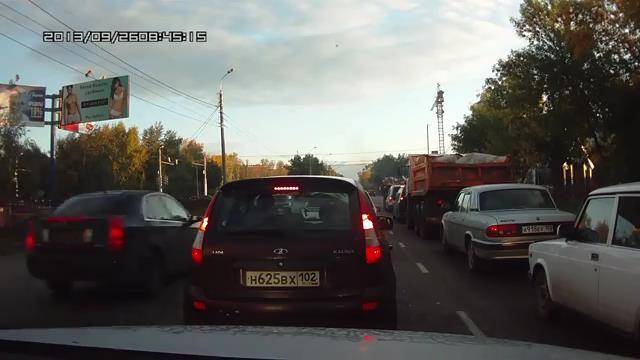 Идиот на встречке 