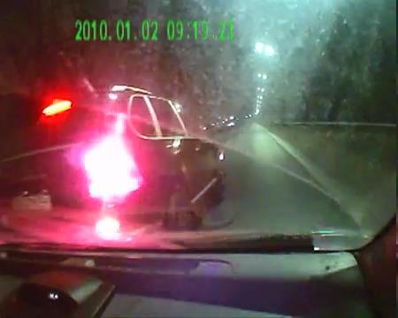 Видео с регистратора Татьяны Черновол 