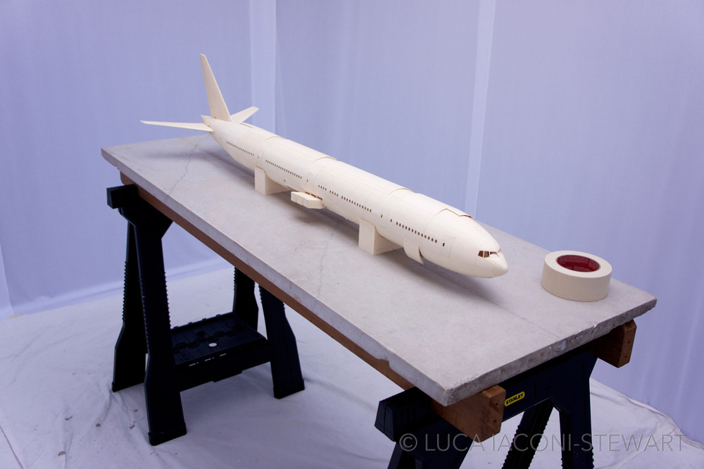 Бумажная модель Air India Boeing 777