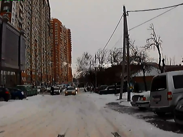 Снежно в Краснодаре 