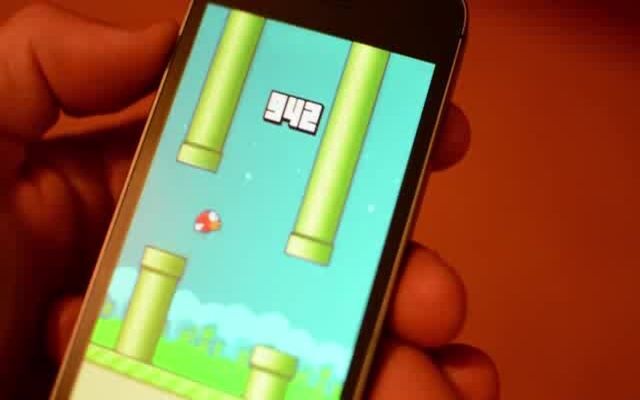 Виртуозное прохождение Flappy Bird на 999 очков 