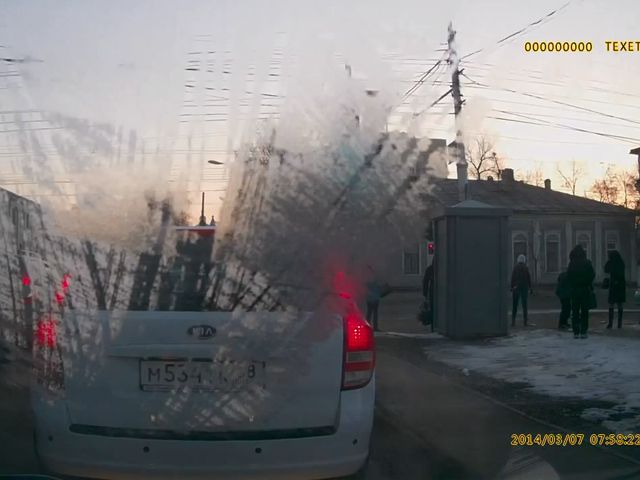 Повезло пешеходам 