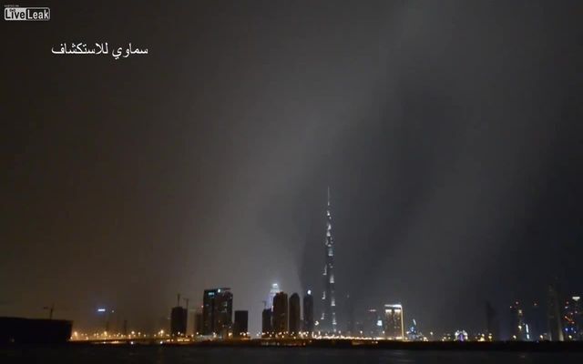 Ураган поглощает Дубаи 