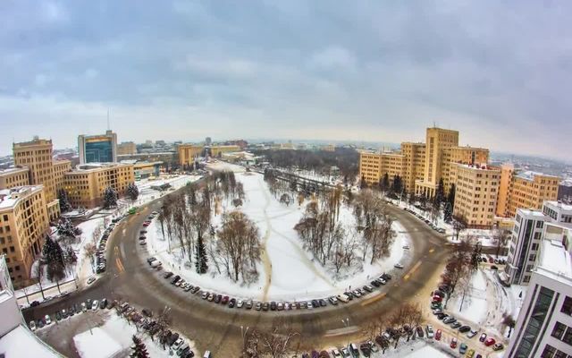 Красота украинского города Харькова 