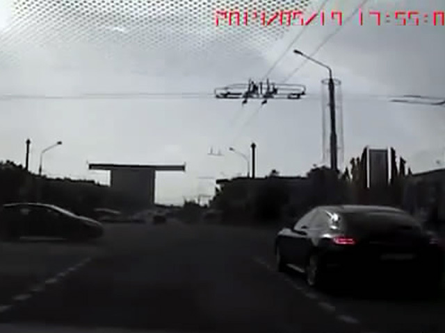 Авария в Минске с Porsche Panamera 