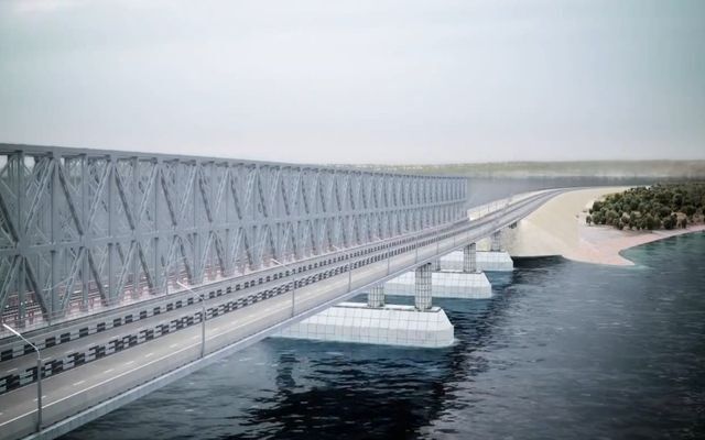 Презентация моста через Керченский пролив 
